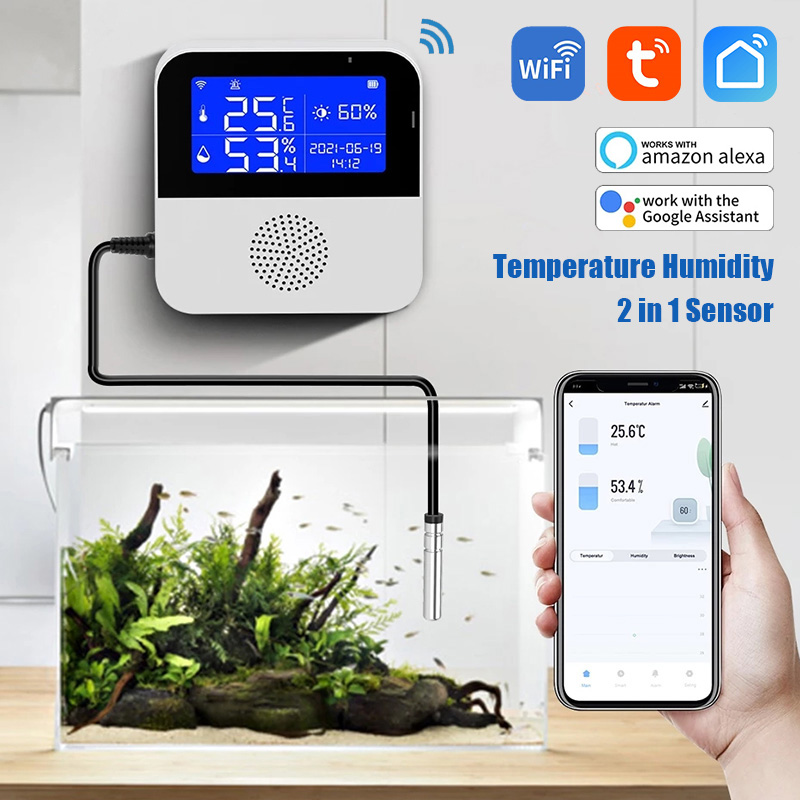 Aquarium Fish Uk - WiFi Tuya Sensor de Temperatura e