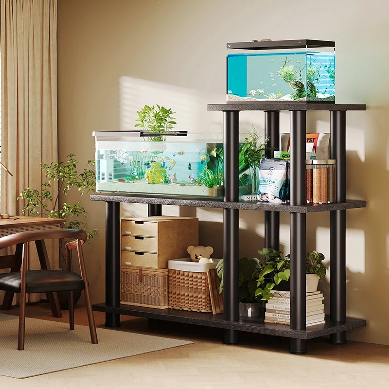 Aquarium Fish Types - Suporte Moderno para Aquário de Chão
