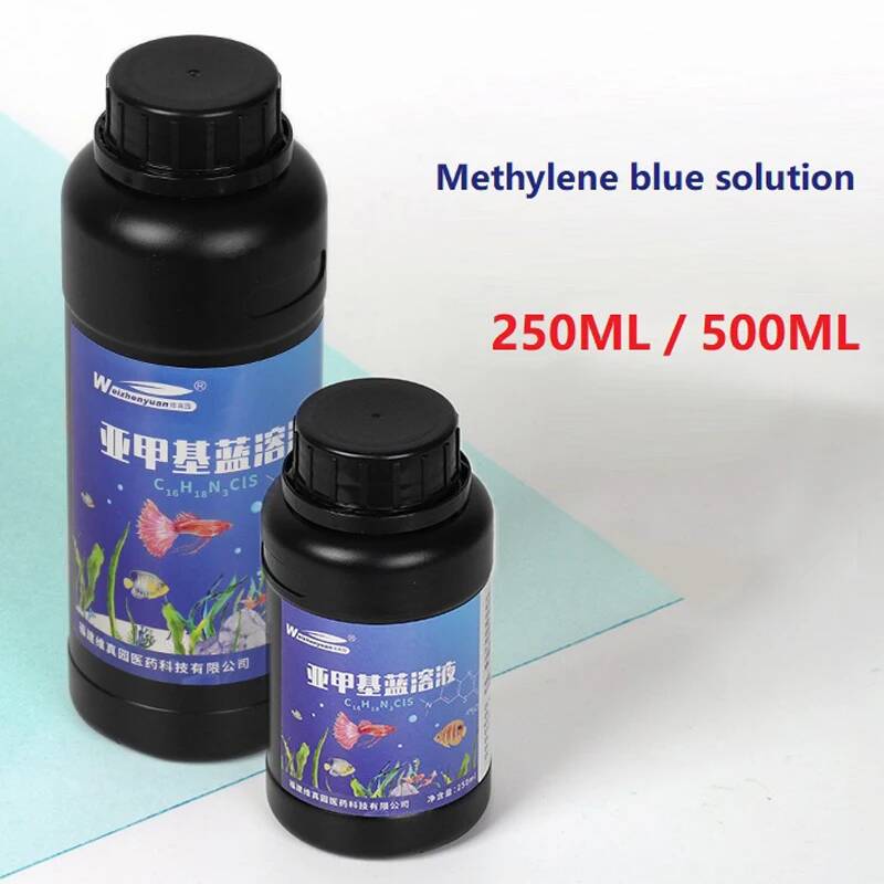 Aquarium Fish Parasites - Solução de Azul de Metileno 250ML