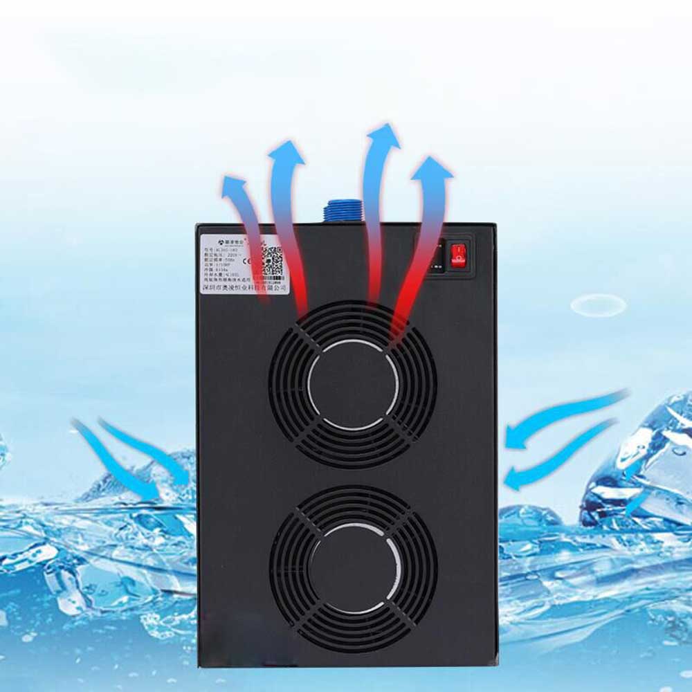 Aquarium Fish Uk - 180W Aquário Refrigerador de Água 60L