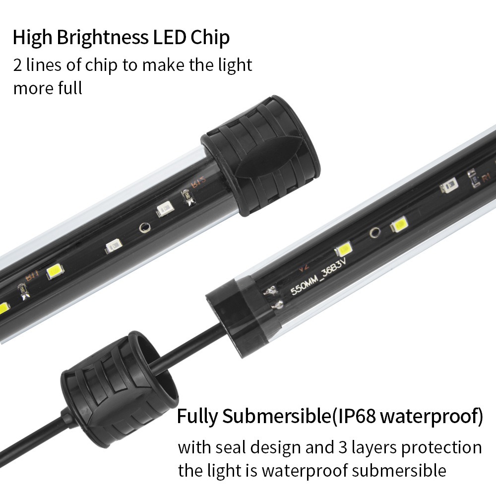 Aquarium Fish Colorful - Nova Iluminação LED para Aquário 220V,