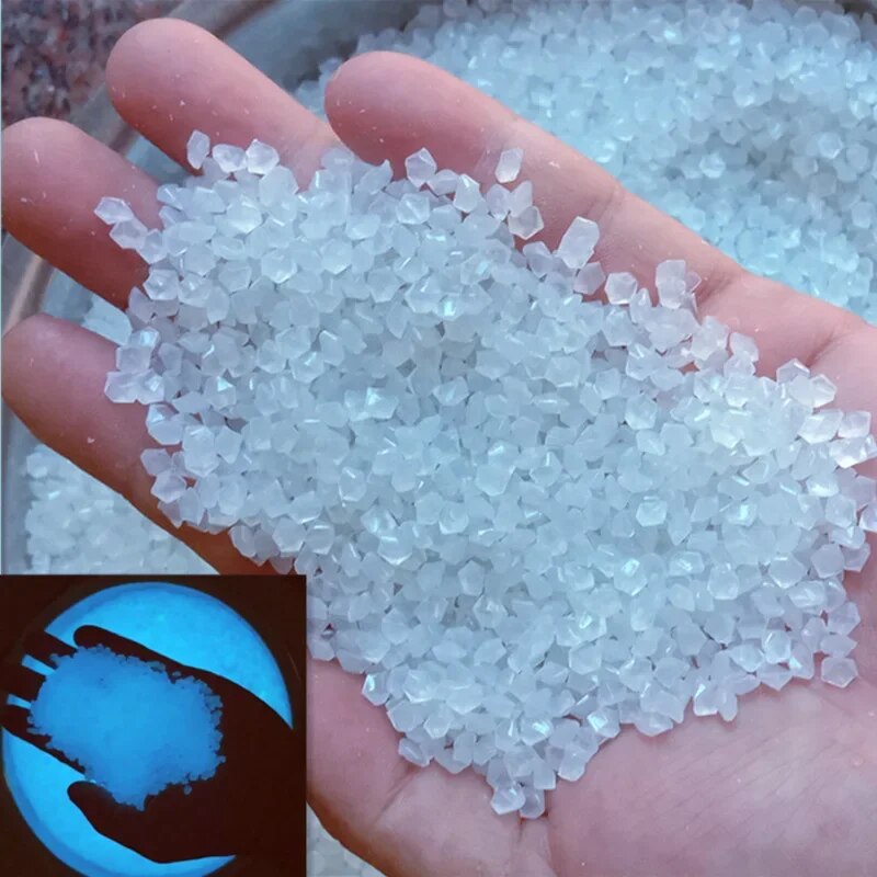 1000 pçs 3-5mm areia luminosa  - Aquarium Fish Types avaliação e preço