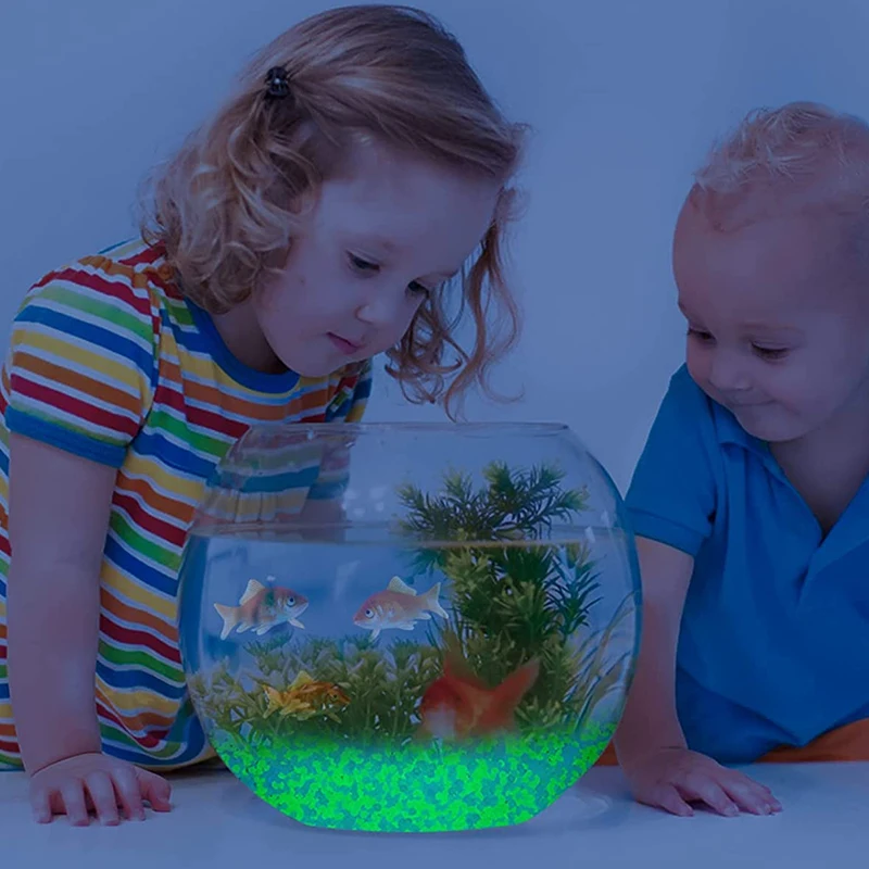 1000 pçs 3-5mm areia luminosa  - Aquarium Fish Types avaliação e preço