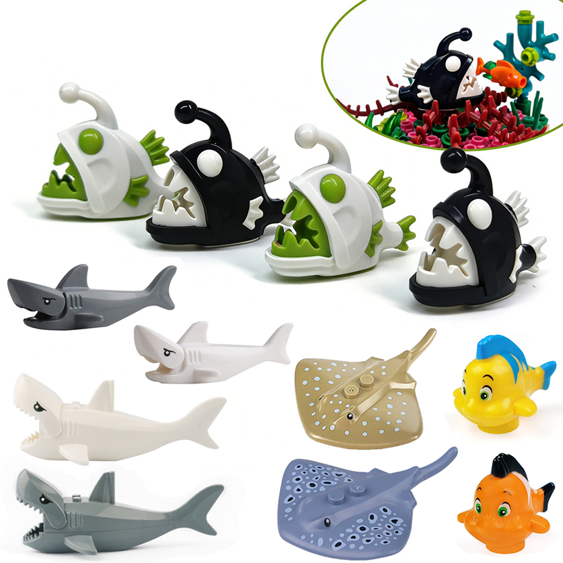 Blocos de Montar MOC de Aquári - Aquarium Fish Zoo avaliação e preço