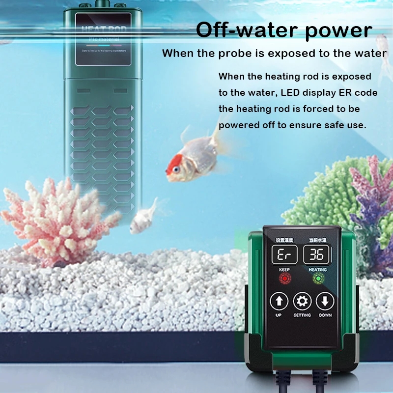 Haste de aquecimento de água a - Aquarium Fish Uk avaliação e preço