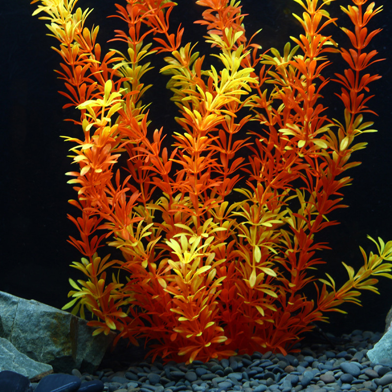 Plantas Tropicais Artificiais  - Aquarium Fish Types avaliação e preço
