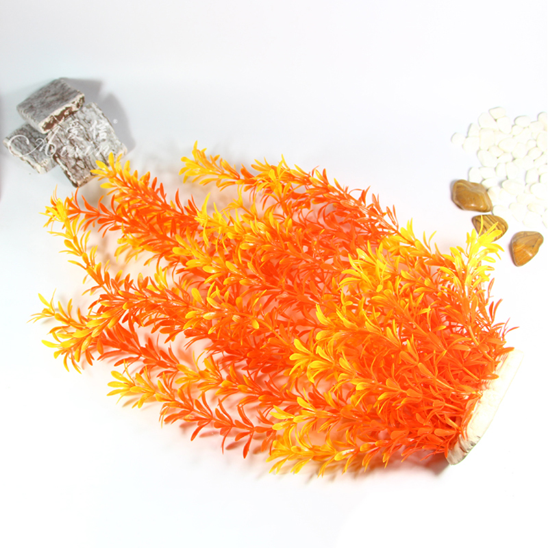 Plantas Tropicais Artificiais  - Aquarium Fish Types avaliação e preço