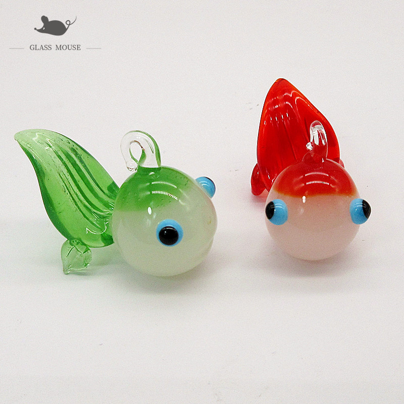 Mini estatueta artesanal de vi - Aquarium Fish Colorful avaliação e preço