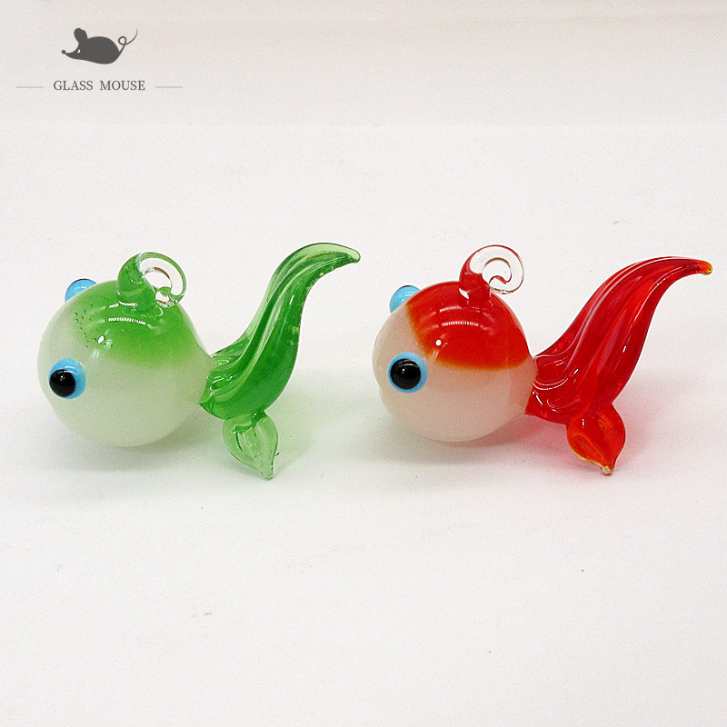 Mini estatueta artesanal de vi - Aquarium Fish Colorful avaliação e preço