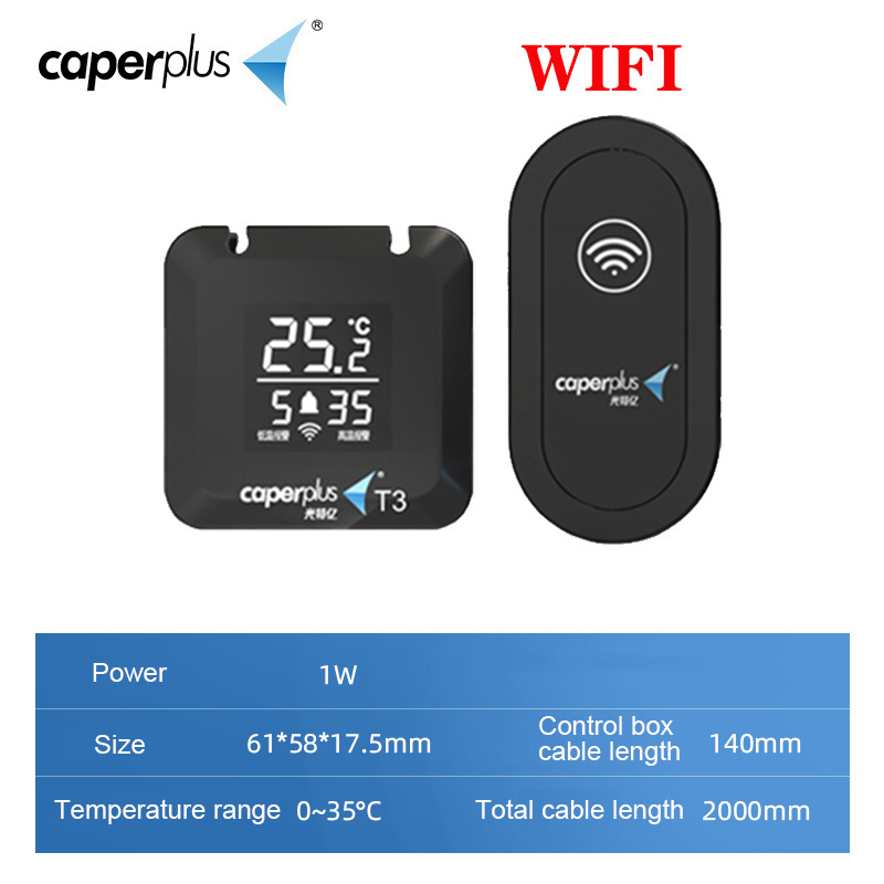 Caperplus-T3 WiFi Termômetro T - Aquarium Fish Uk avaliação e preço